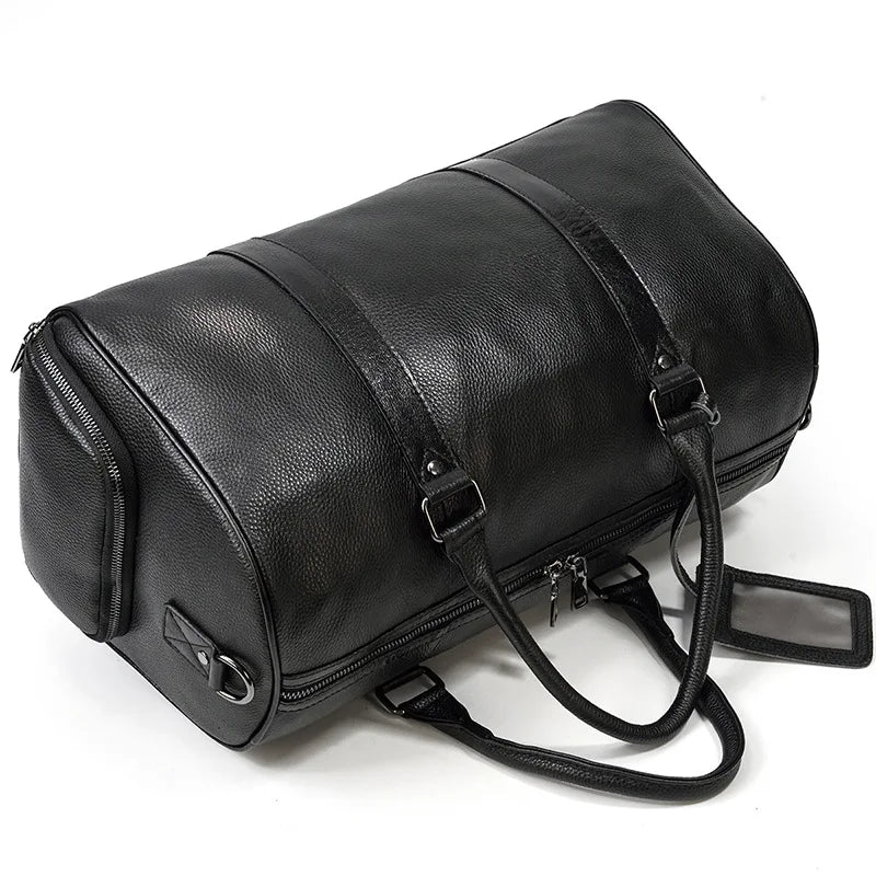Luxury Genuine Leather Men  Women   Cow Leather Bag - Ghoddosh