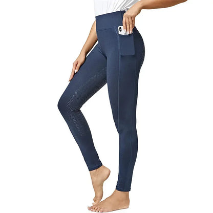 New 2025 Women Equestrian Pants - Full Seat Silicone High Elasticity Riding Pants - ghoddosh