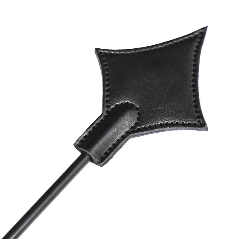 Equestrian / Horse Riding PU Leather Paddle Slapper Whip