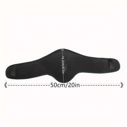 Breathable Polyester Horse Neck Protector – Anti-Wrinkle Equestrian Gear for Riding and Training