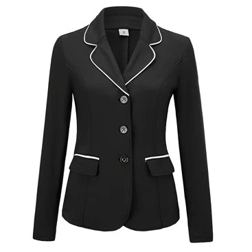 Summer Equestrian Blazer, Ladies Breathable Elastic Equestrian Top , Adult Horse Riding Competition Jacket @ ghoddosh.com
