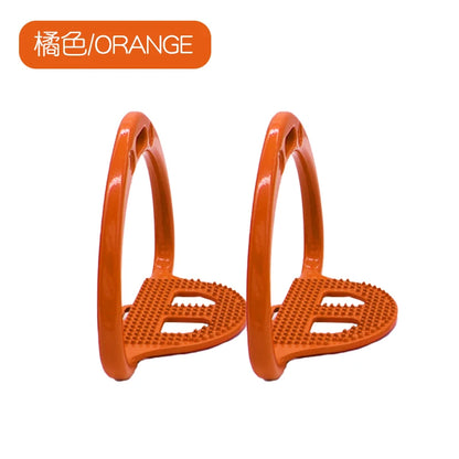 Equestrian Horse Saddle racing stirrup  / Colorful Anti - Slip safety pedal / light weighted