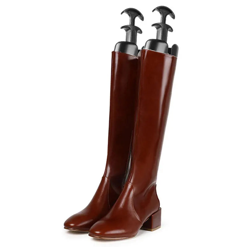 1PC Plastic Long Boot Tree Stand with Hanging Handle - Shoe Organizer & Shaper for Tall Boots @ ghoddosh.com