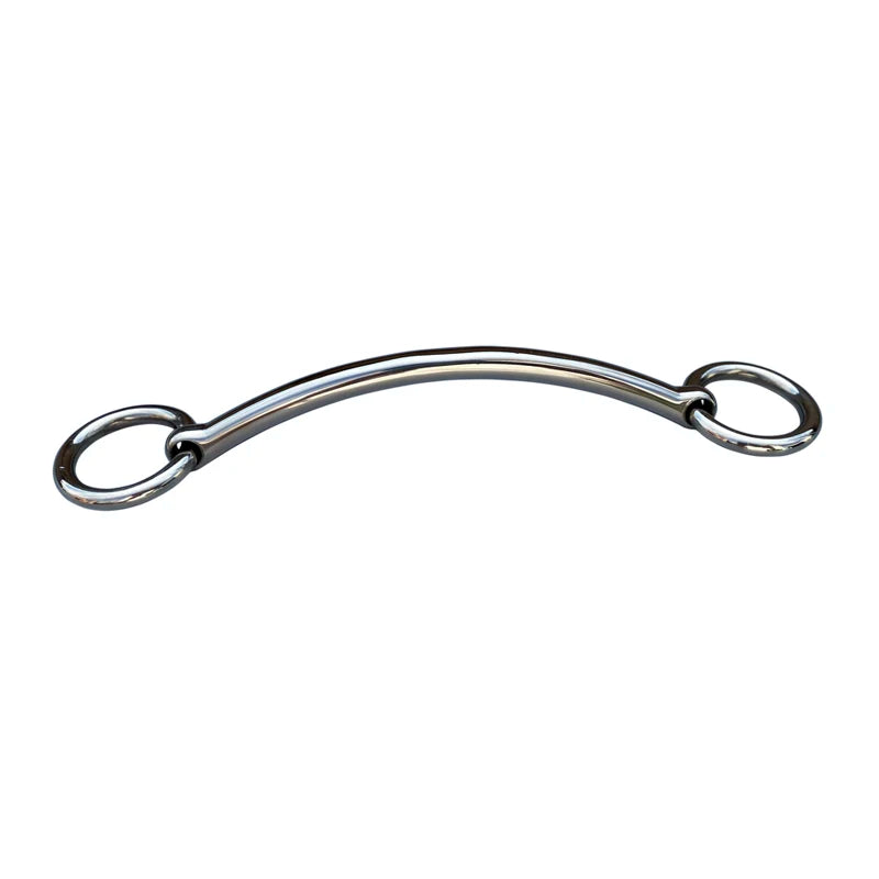 Stainless Steel  Snaffle Bit Small O-Ring Horse Bit 11.5   12.5 cm  @ ghoddosh.com