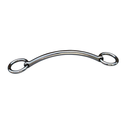 Stainless Steel  Snaffle Bit Small O-Ring Horse Bit 11.5   12.5 cm  @ ghoddosh.com