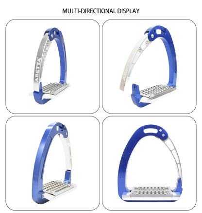 British Style Safety Open Design Equestrian Stirrups / Anti-Lock Horse Riding Saddle Stirrups . Ghoddosh