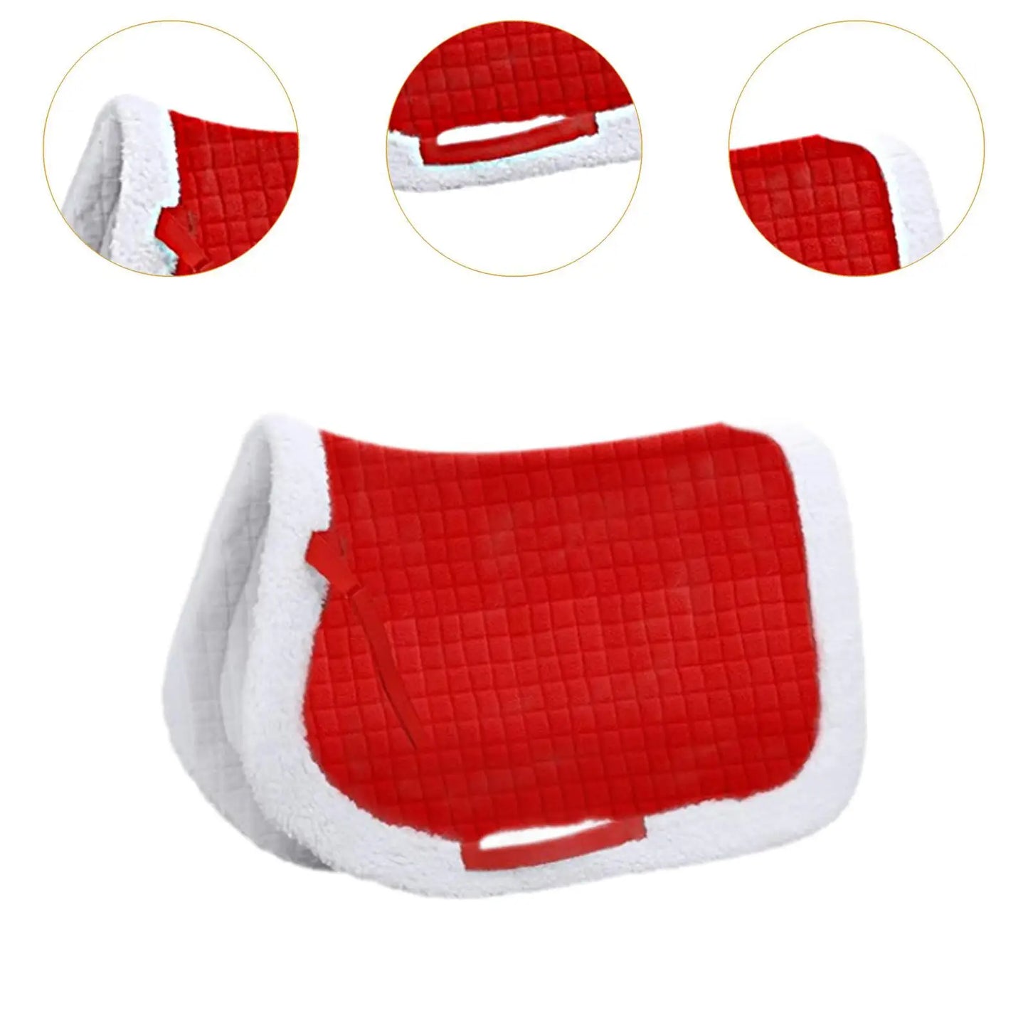 Christmas Costume - Equestrian Blanket for Horses with Saddle Pad @ghoddosh.com