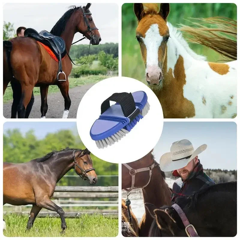 Horse Grooming Brush,  Flexible And Bendable Brush