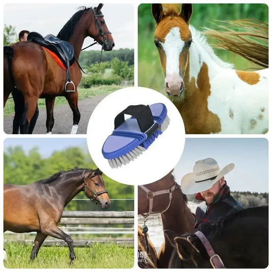 Horse Grooming Brush,  Flexible And Bendable Brush