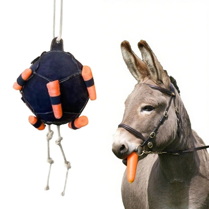 Horse carrot feeding ball toy / Hay Feeder  Hanging  Feeding Ball or any other animals - ghoddosh.com