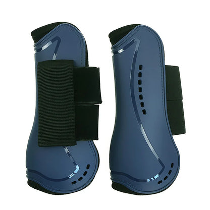 Adjustable PU-Neoprene Horse Splint Boots – Shock-Absorbing Leg Guards for Training & Jumping .Ghoddosh

