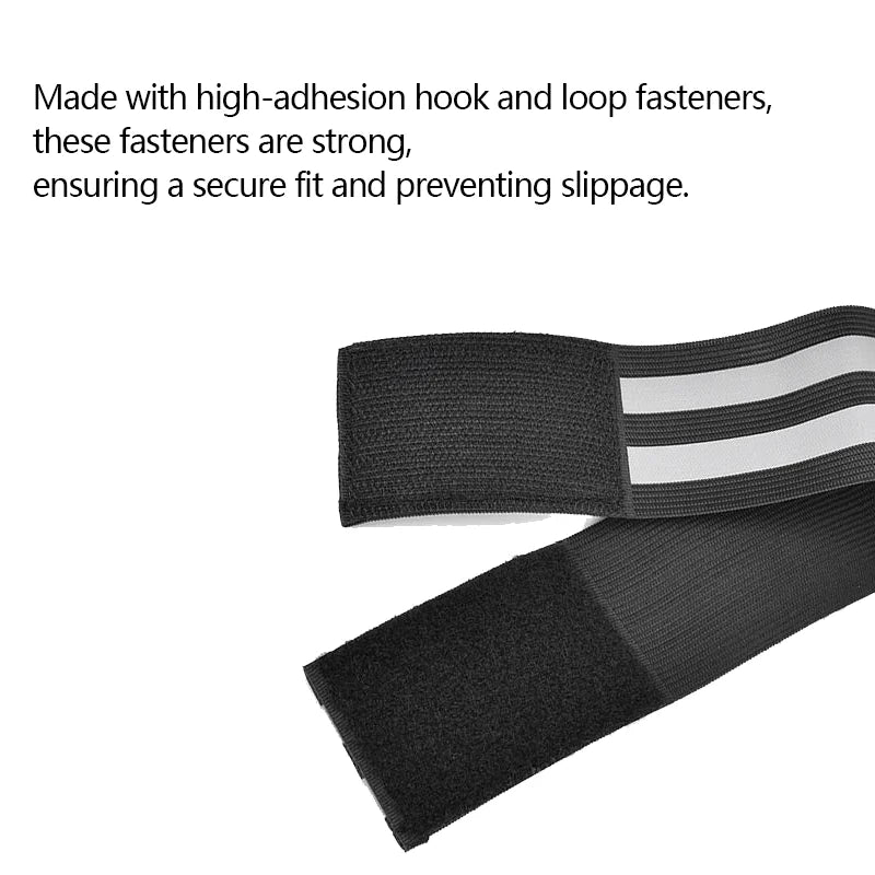 High-Visibility Dual-Color Horse Leg Wraps (4 Pcs) | Enhanced Night Riding & Turnout Safety @ ghoddosh.com