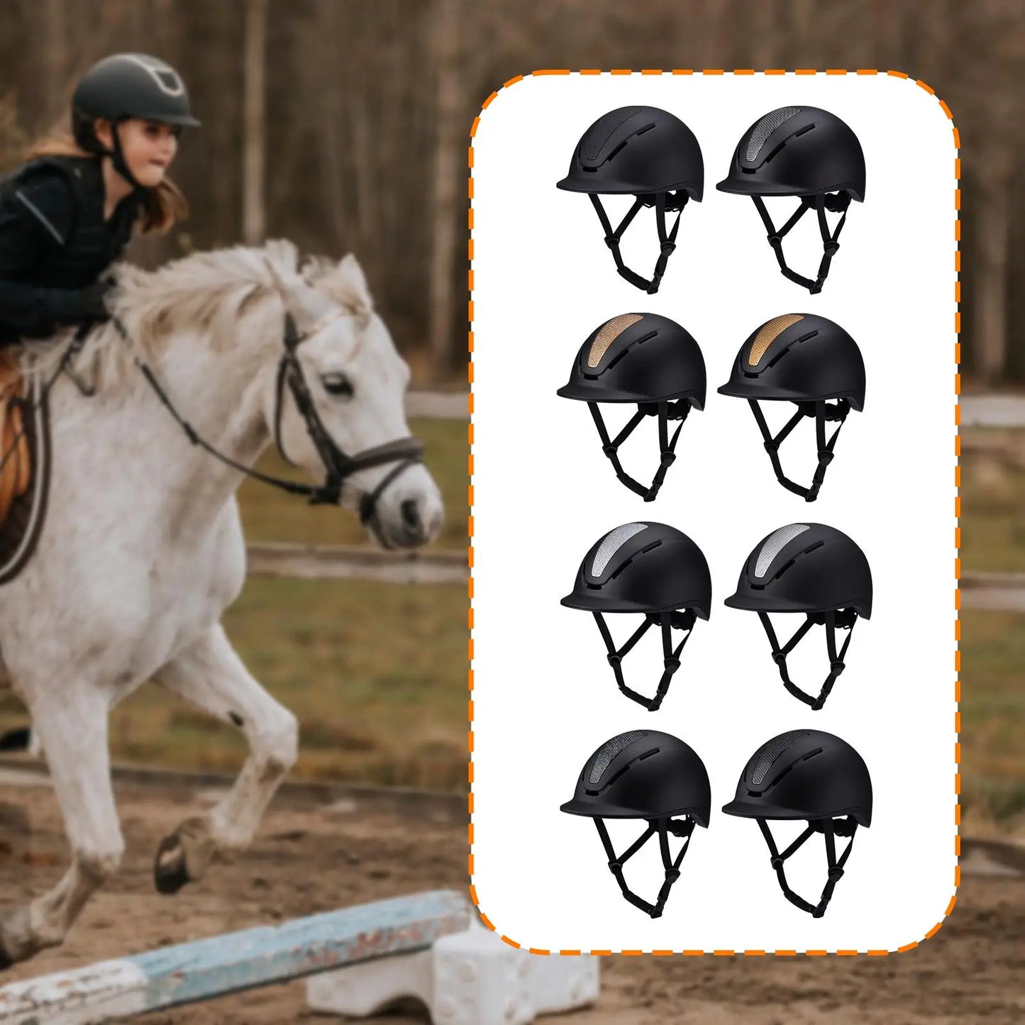 Horseback Riding Helmet /   Breathable Equestrian Outdoor Helmet @ ghoddosh.com