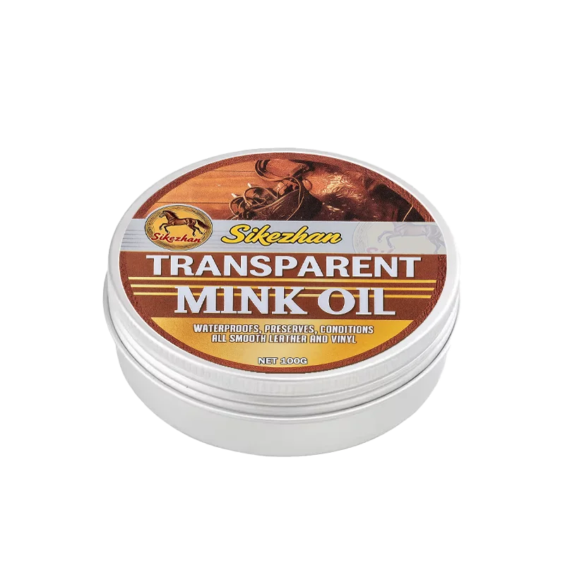 Mink Oil Saddle Conditioner – Transparent Leather Care Cream for Saddles, Tack, Boots and Equestrian Gear - Ghoddosh