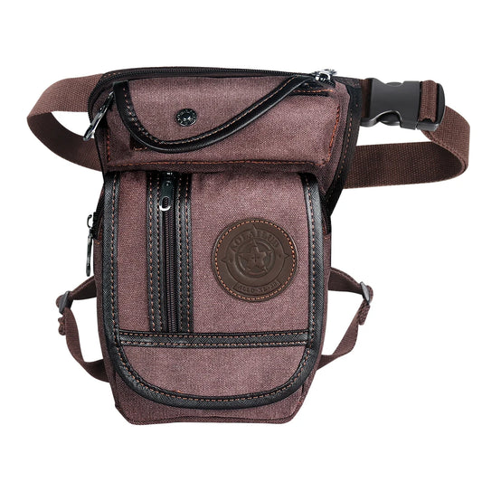 Portable Equestrian Drop Leg Bag – High-Capacity Nylon Riding Waist Pack for Outdoor Use