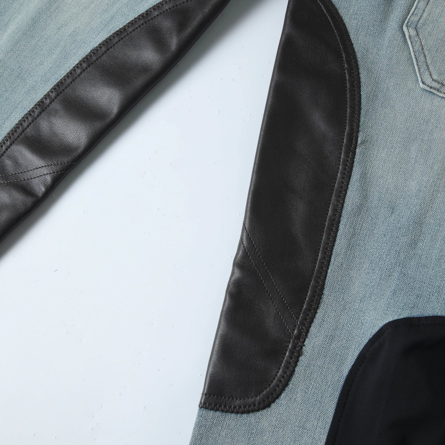 Professional Men's Equestrian Pants , Anti-Slip Horse Riding Jeans Ghoddosh 