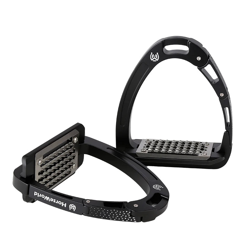 Horseworld Safety Stirrups / Available in Green /Black /Blue / Red / Yellow/ Purple - Ghoddosh