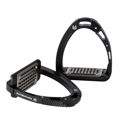 Horseworld Safety Stirrups / Available in Green /Black /Blue / Red / Yellow/ Purple - Ghoddosh