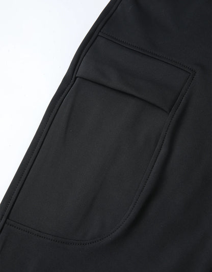 Half-silicone breeches for men; equestrian pants for men; high-elasticity, slim-fit, quick-drying - Ghoddosh
