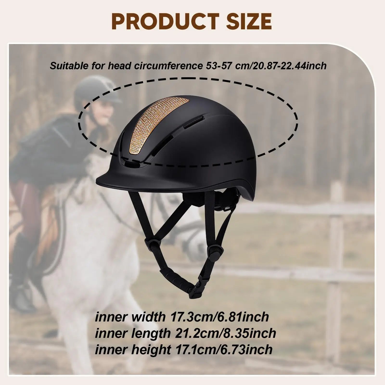 Horseback Riding Helmet /   Breathable Equestrian Outdoor Helmet @ ghoddosh.com