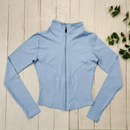 Women's Equestrian Base Layer Jacket – Long Sleeve Zip-Up Competition & Training Top