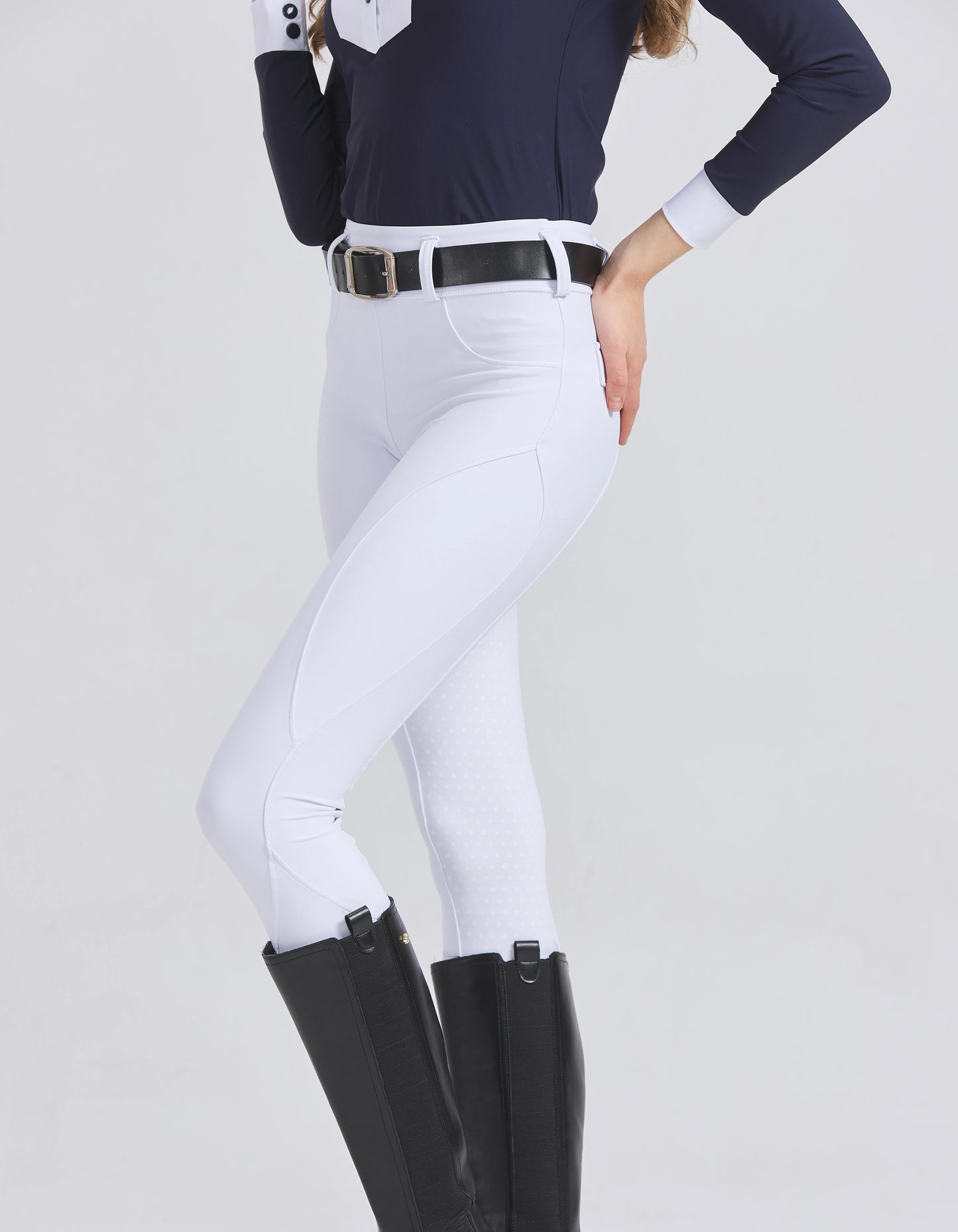 Professional horse riding silicone  pants  / anti-slip , quick-dry & tight-fitting