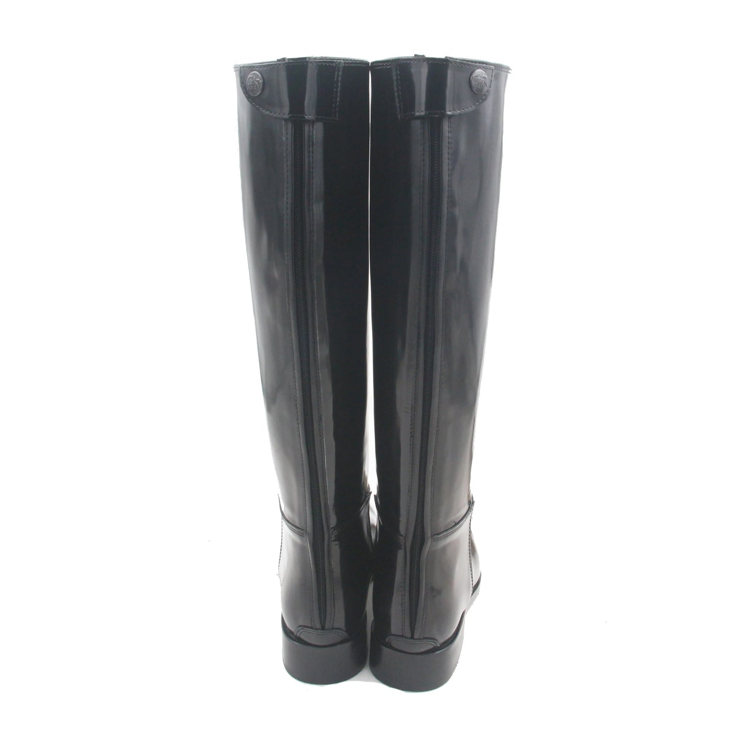 Equestrian / Horse Riding Unisex Boots / Back Zipper / Bright Cow Leather Lining Dressage