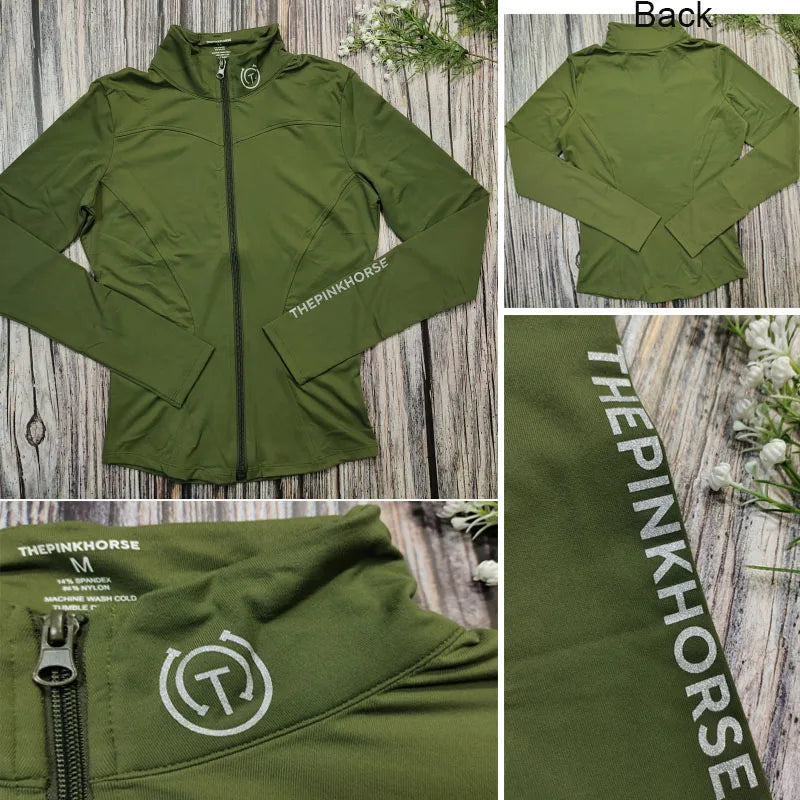 Full Seat Grip Equestrian Breeches with Rider Pocket  /  Women Horse Riding Tights  ghoddosh.com