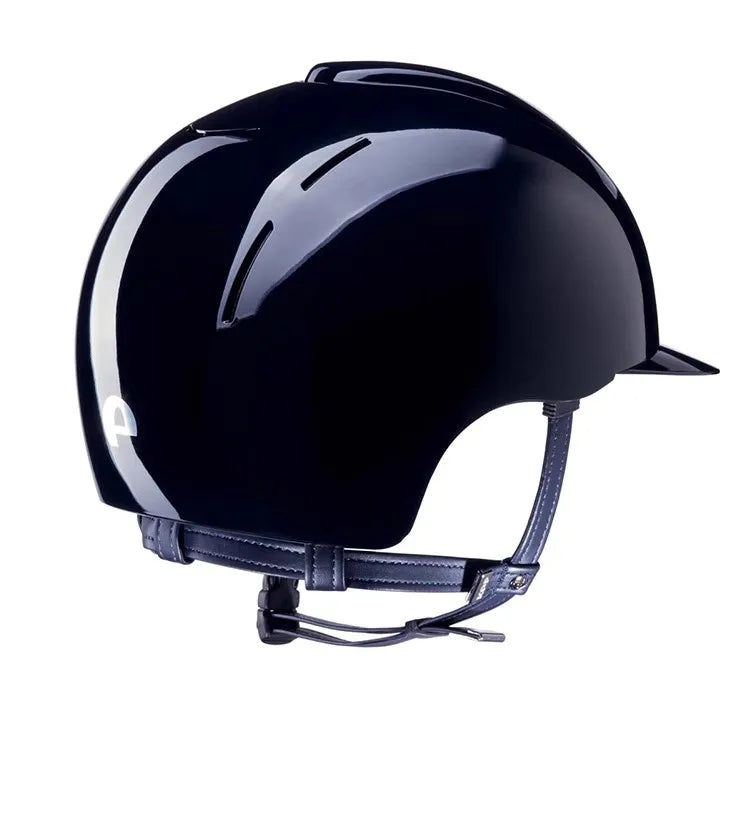 SMART EQUESTRIAN HELMET, POLISH Blue
