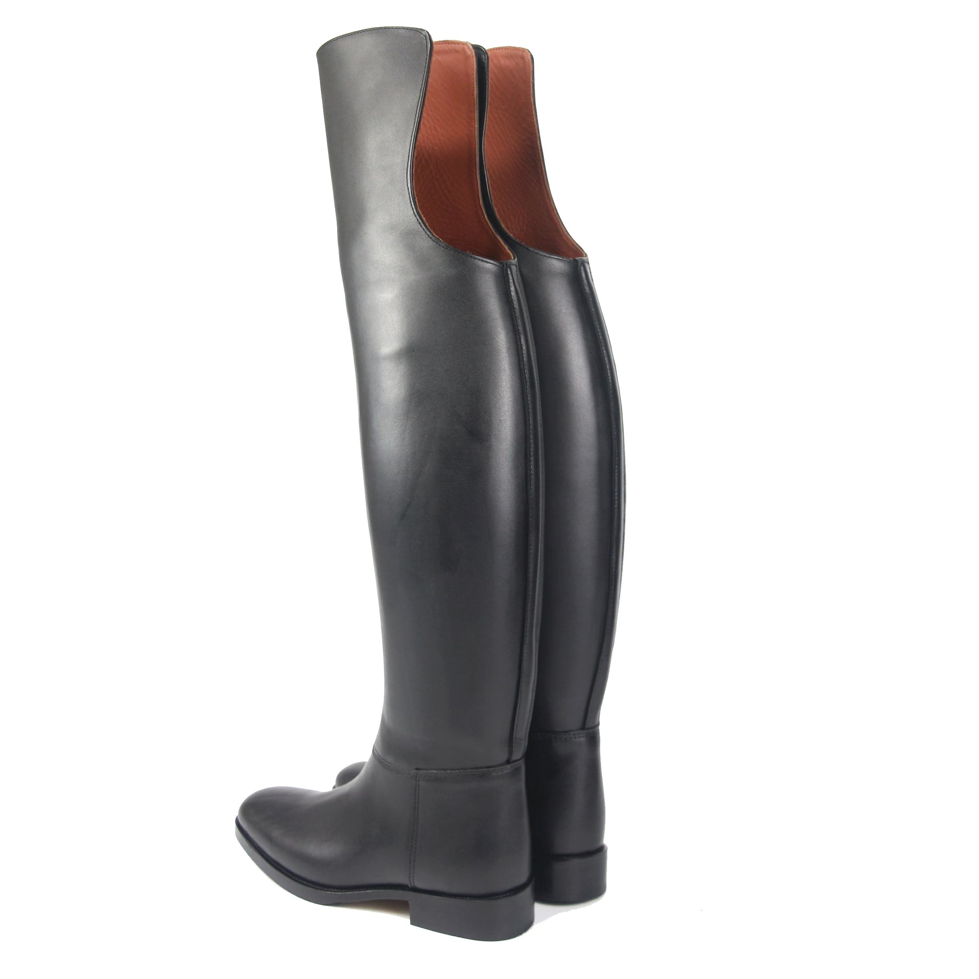 Premium Cowhide Dressage Boots – Overshine Leather, Calf-Lined & Made-to-Measure. Ghoddosh