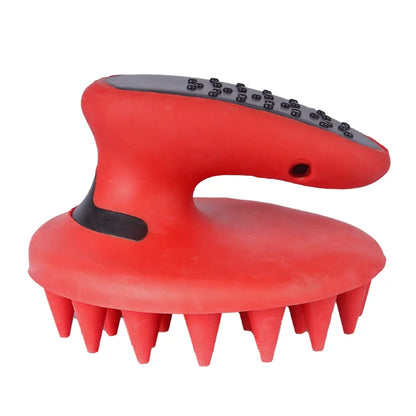 Horseshoe shaped Massage Brush /  Soft Head Horse Bathing and cleansing Massage Brush