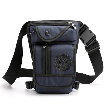 Portable Equestrian Drop Leg Bag – High-Capacity Nylon Riding Waist Pack for Outdoor Use