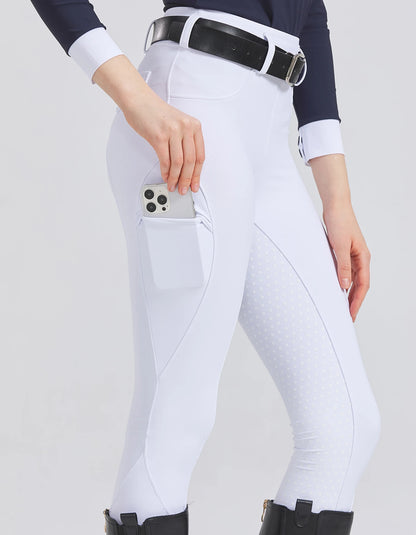 Professional horse riding anti-slip Breeches / quick-dry tight-fitting pants for Equestrian Activities . Ghoddosh