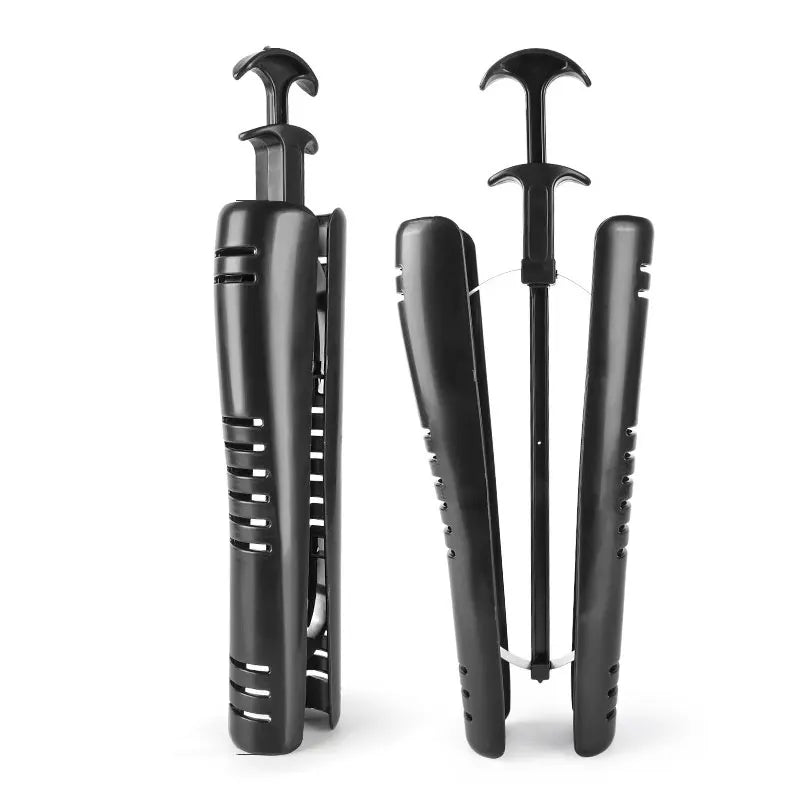 1PC Plastic Long Boot Tree Stand with Hanging Handle - Shoe Organizer & Shaper for Tall Boots @ ghoddosh.com