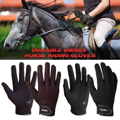Professional Unisex Horse Riding Gloves , Ghoddosh