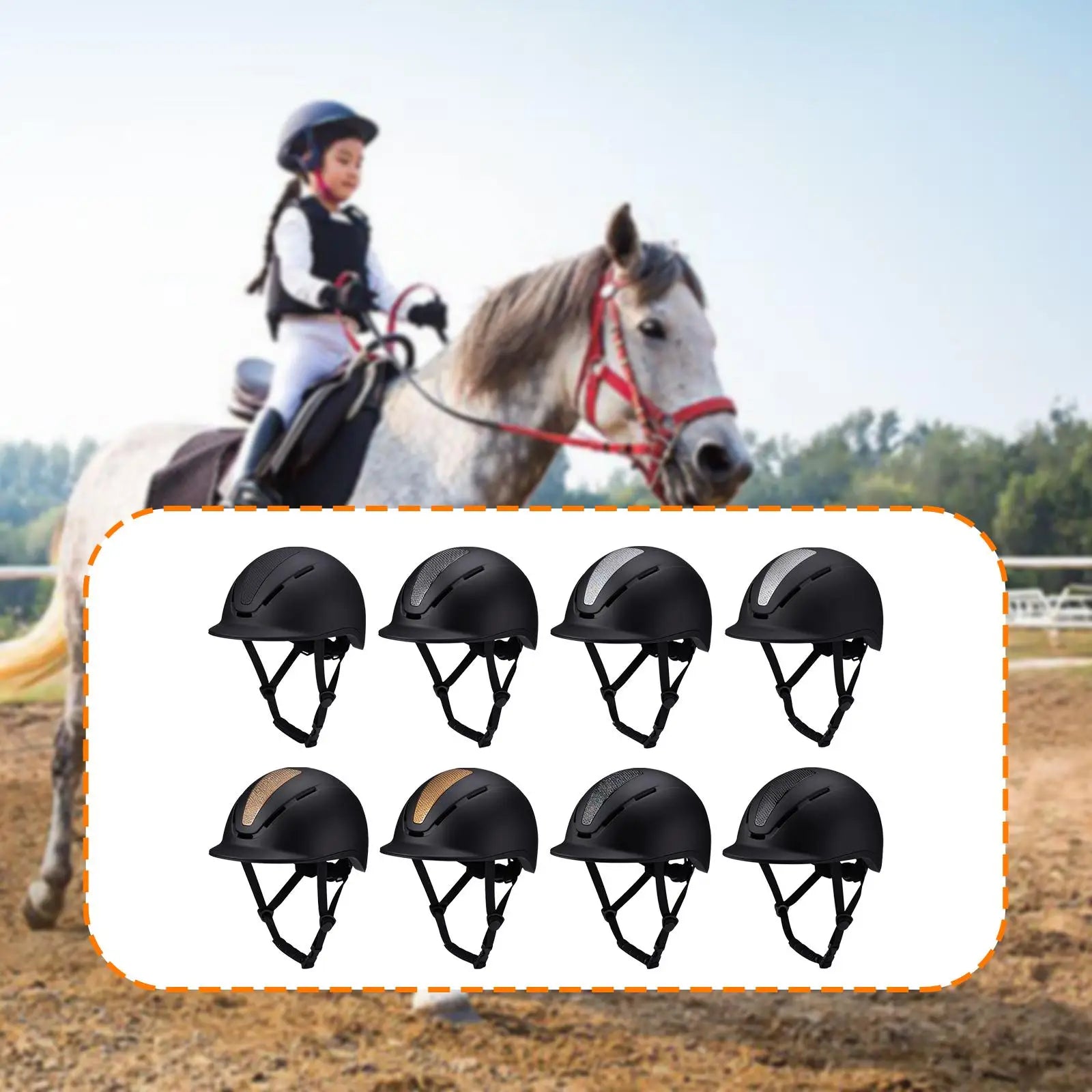 Horseback Riding Helmet /   Breathable Equestrian Outdoor Helmet @ ghoddosh.com