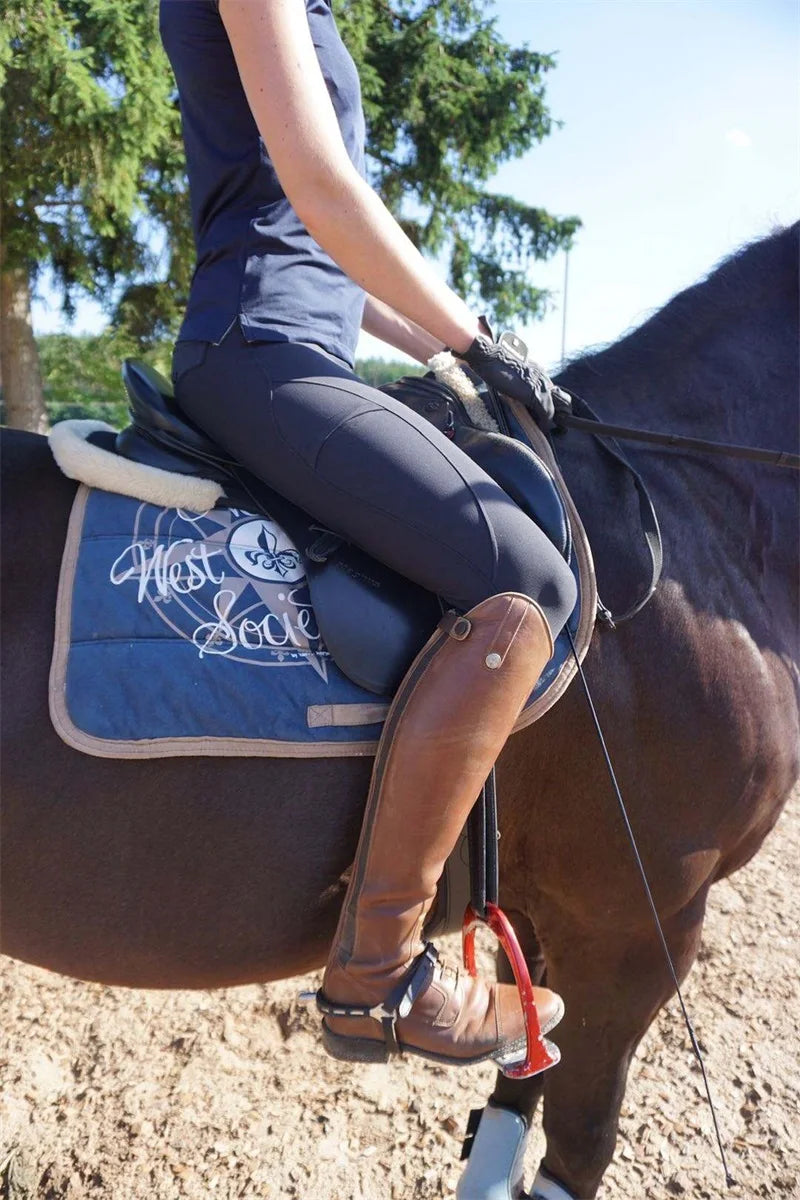 Horse Riding Pants  Women Equestrian  Full Seat Silicone Breeches - Ghoddosh