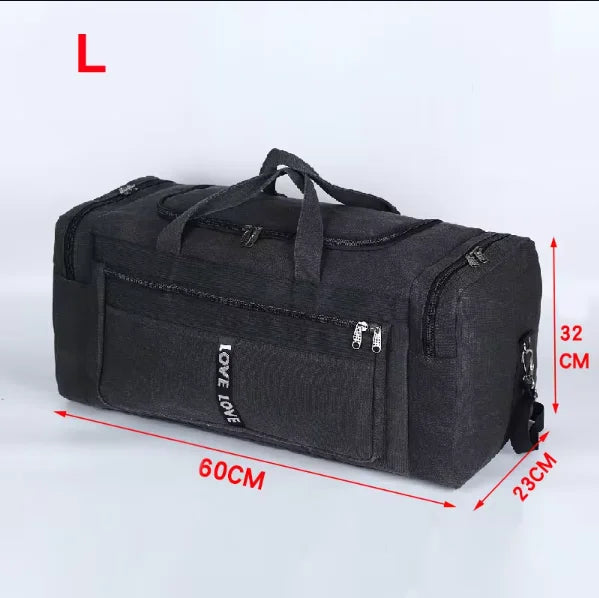 Large Canvas Waterproof  Duffel HandBag