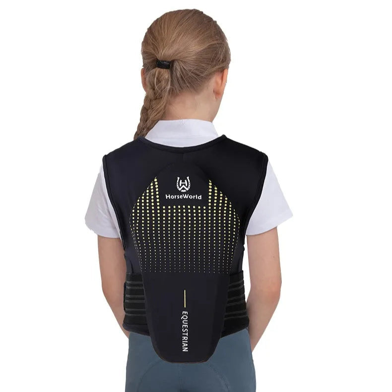 Kids' Equestrian Protective Vest – Unisex Horse Riding Body Armor