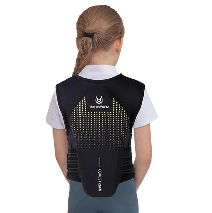 Kids' Equestrian Protective Vest – Unisex Horse Riding Body Armor