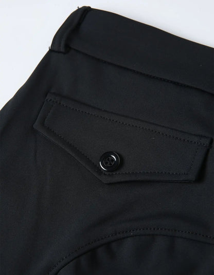Men’s Silicone Knee Patch Riding Breeches – Breathable, Quick-Dry Equestrian Pants @ ghoddosh.com