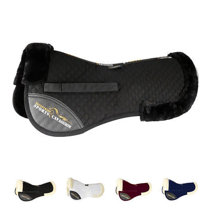 Horse Riding  lined horse back saddle half pad