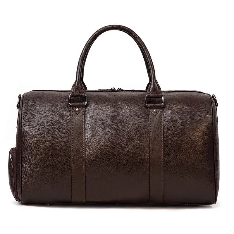 Luxury Genuine Leather Men  Women   Cow Leather Bag - Ghoddosh