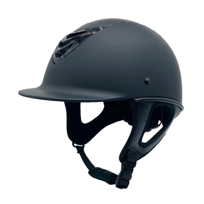 Unisex Equestrian Helmet – Adjustable Breathable Horse Riding Safety Cap & Protective Gear
