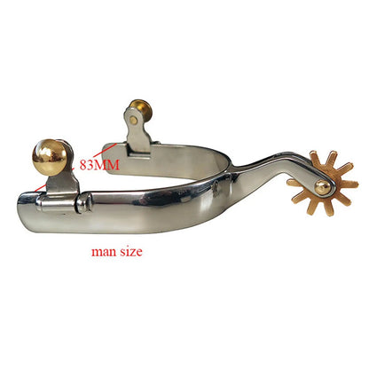 Equestrian / Horse Riding Anti Rust Western Style Spurs