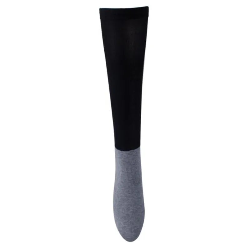 3 Pairs  high  Quality Men's Equestrian Socks - Combed Cotton Classical Gray Socks @ ghoddosh.com