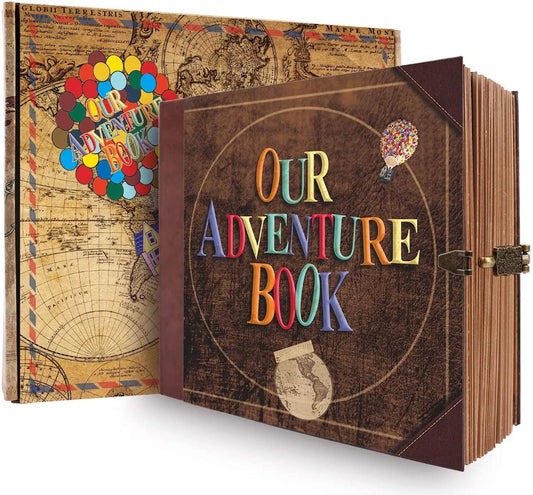 Handmade  Adventure Album , save the moments that value with your beloved , customized with your own touch - Ghoddosh 