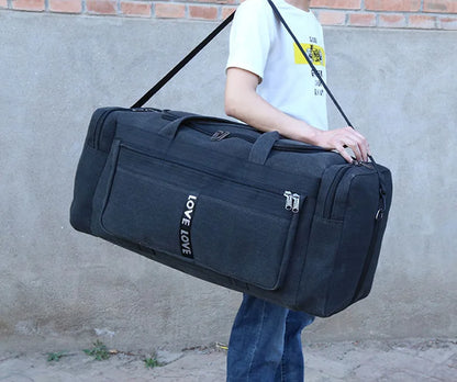 Large Canvas Waterproof  Duffel HandBag