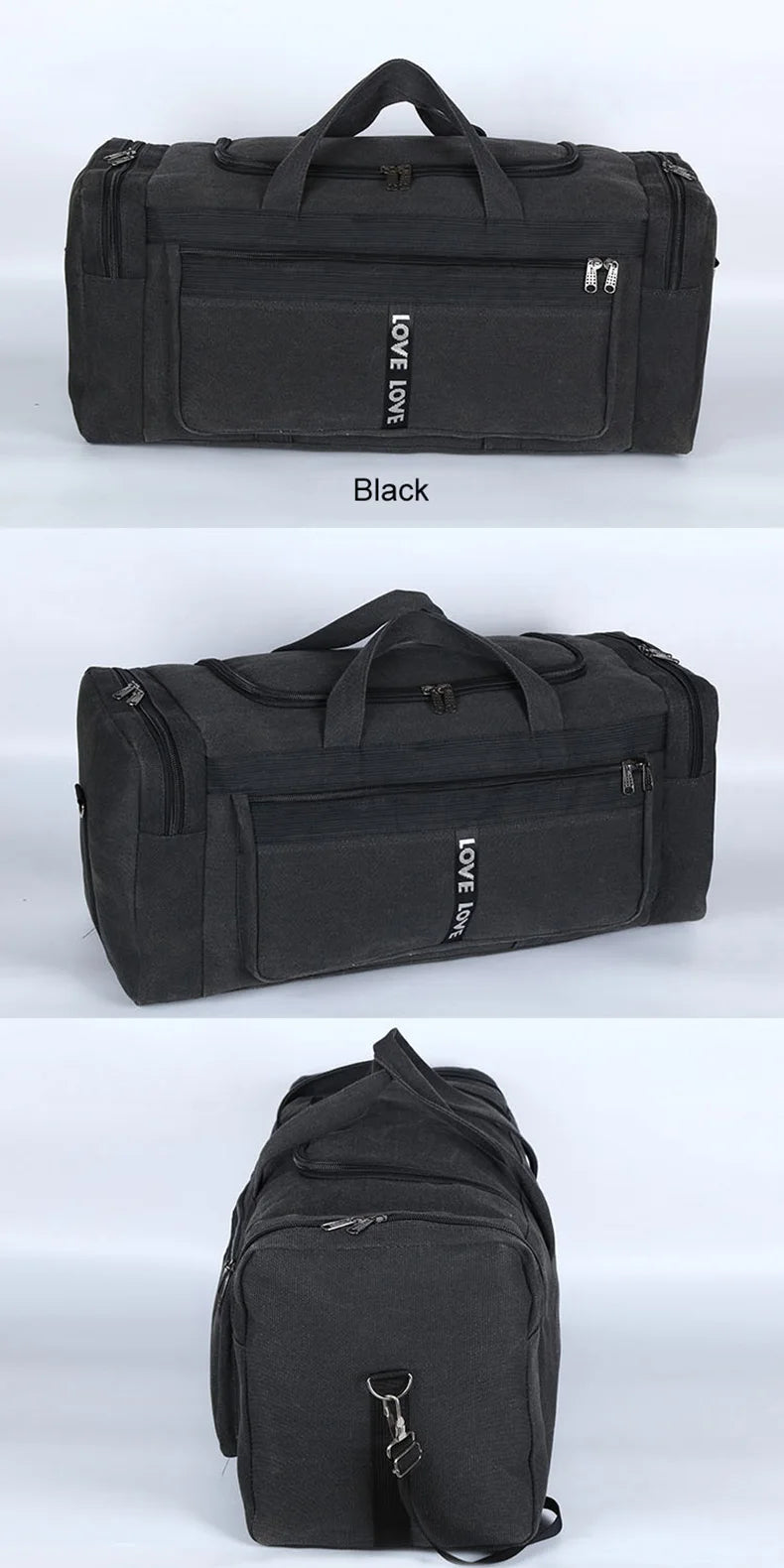 Large Canvas Waterproof  Duffel HandBag