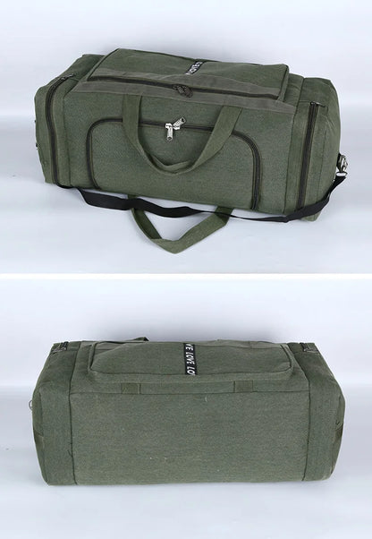 Large Canvas Waterproof  Duffel HandBag